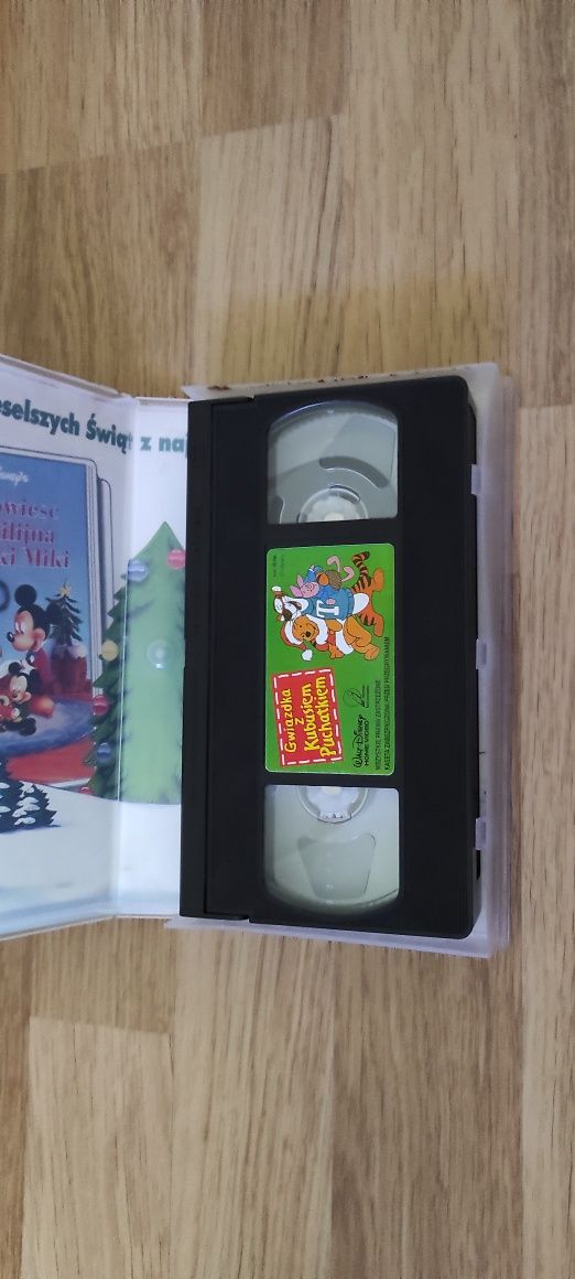 Gwiazdka z Kubusiem Puchatkiem, kaseta VHS, bajka Walt Disney