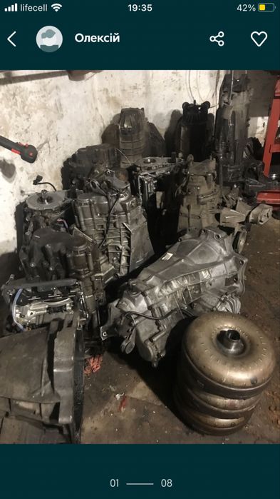 Акпп по запчастинах audi zf 4hp18 5hp19 6hp19 DMX GM 5L40 01M