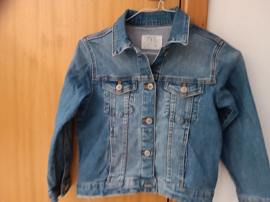 Casaco ganga Zara menina 8 anos