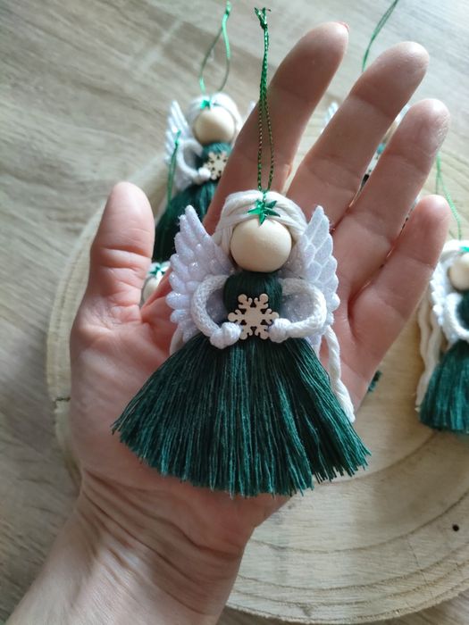 Aniołki na choinkę box świąteczny