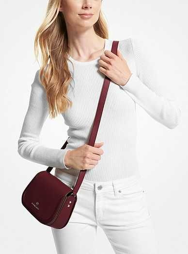 Michael Kors small Lucie pebbled leather crossbody bag