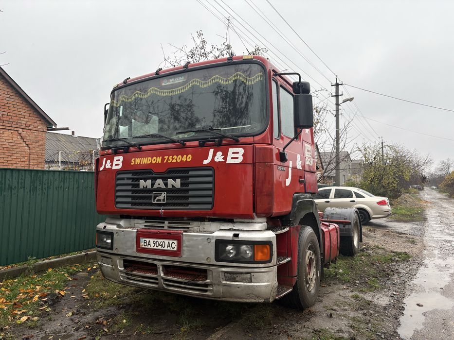 Мan f2000 командор тягач