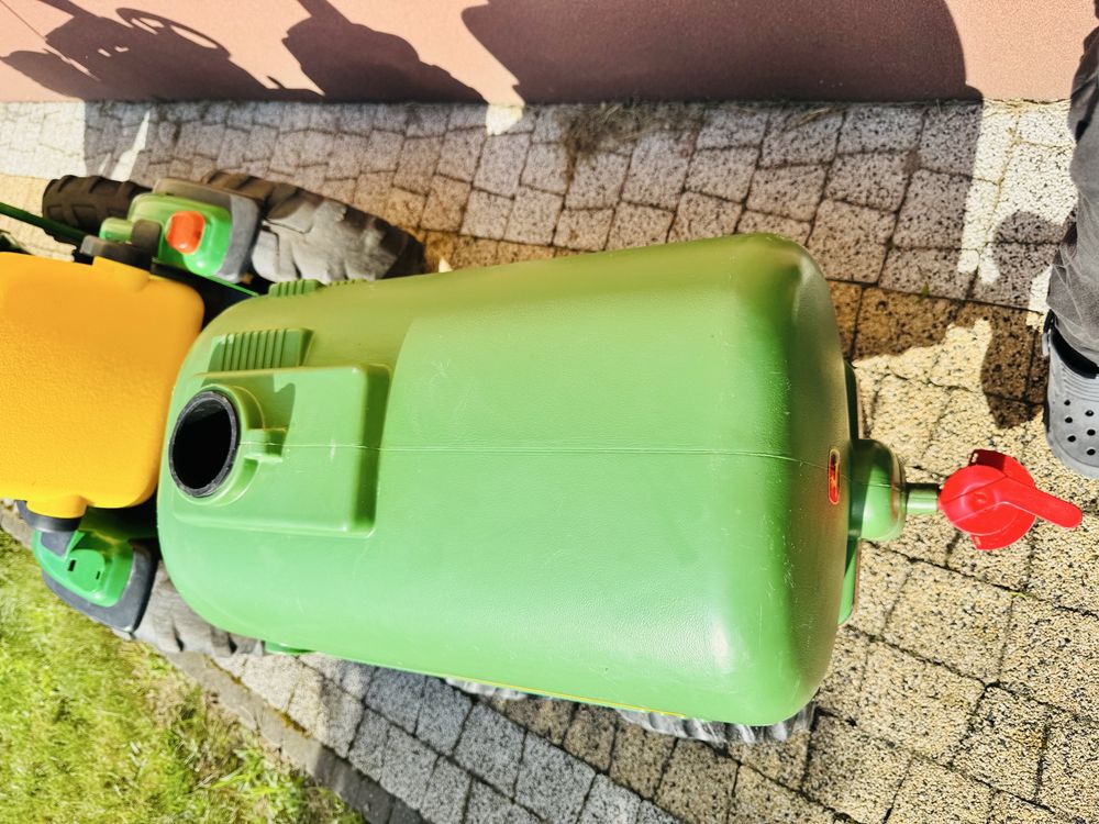 John deere Peg Perego traktor +przyczepa+ beczka