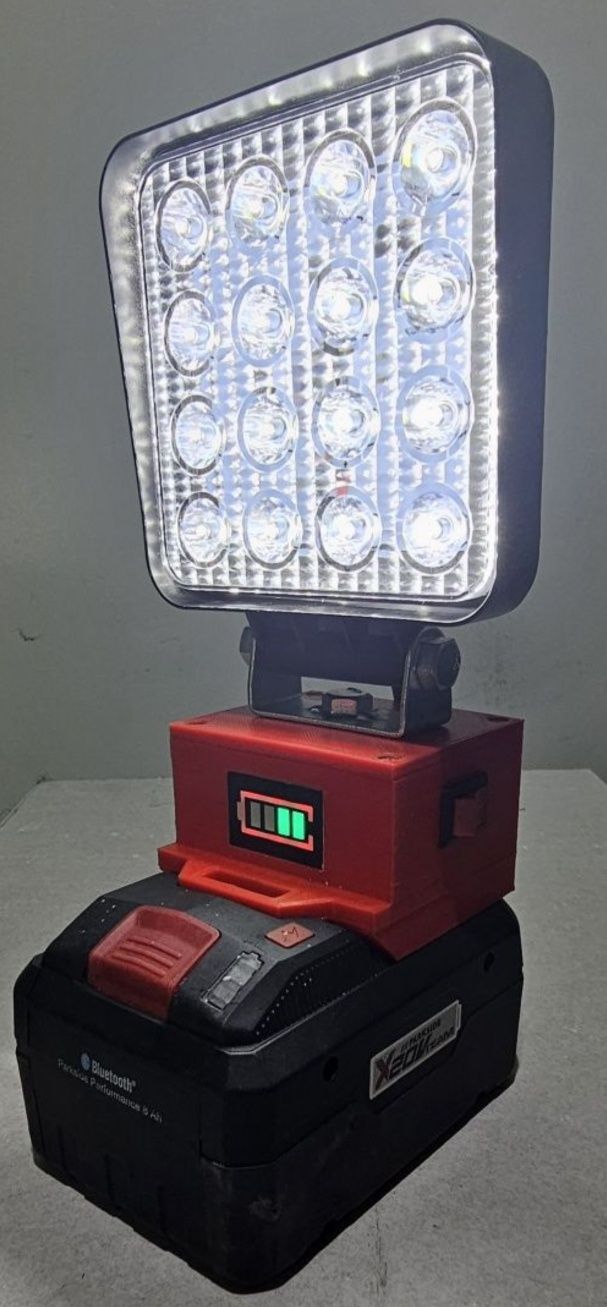 Lampa robocza do akumulatora Parkside 20v_v2