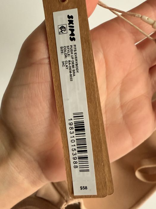 Skims бюстгалтер Fits Everybody Push Up Demi 34с оригінал