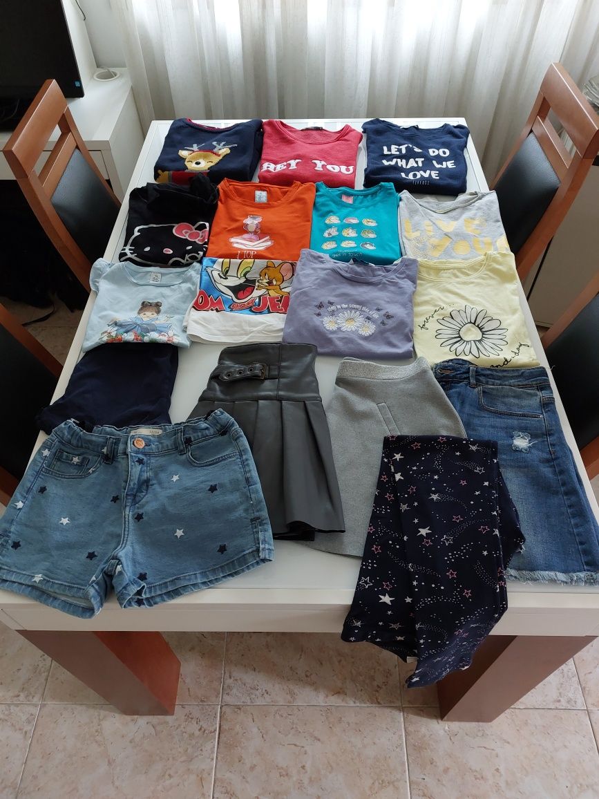 Roupa menina 13-14 anos vários preços