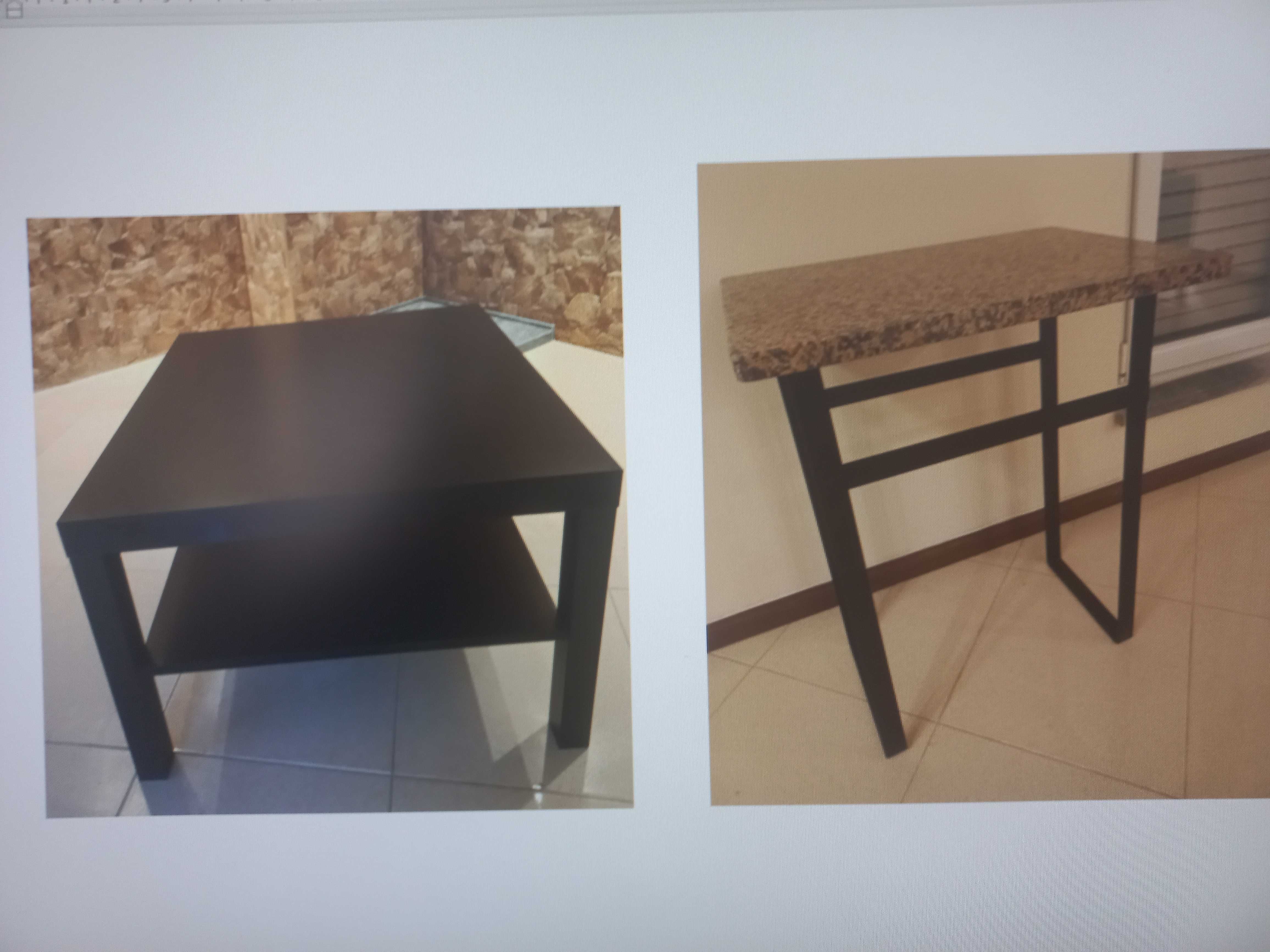 Mesas de centro / apoio (sala)