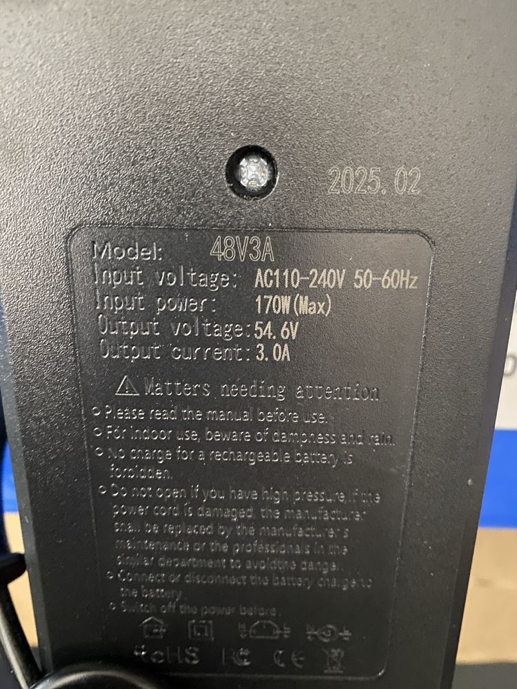 Bateria akumulator 48V z ładowarką ebike hulajnoga