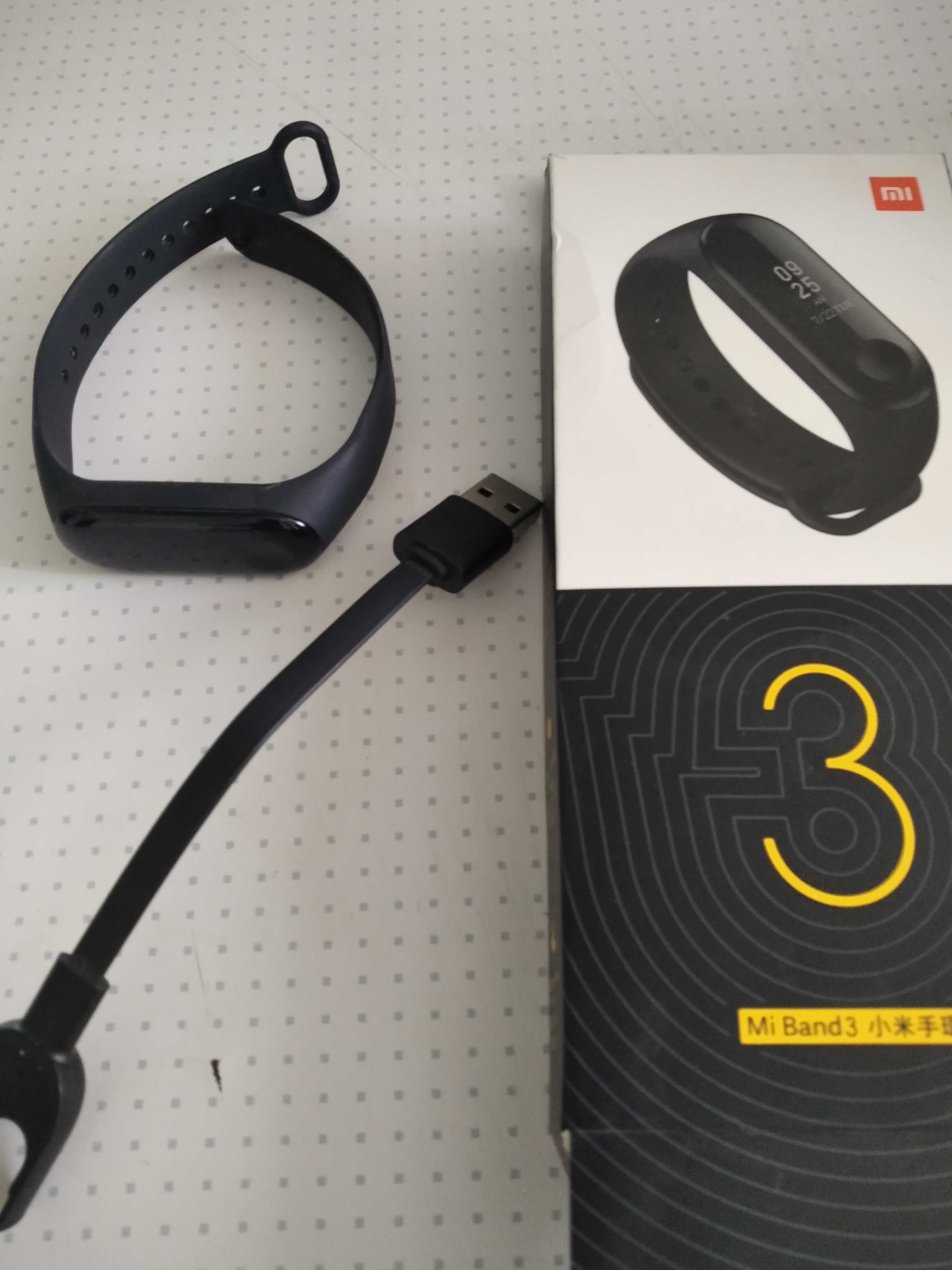 Smartband Xiaomi Mi Band3 czarna