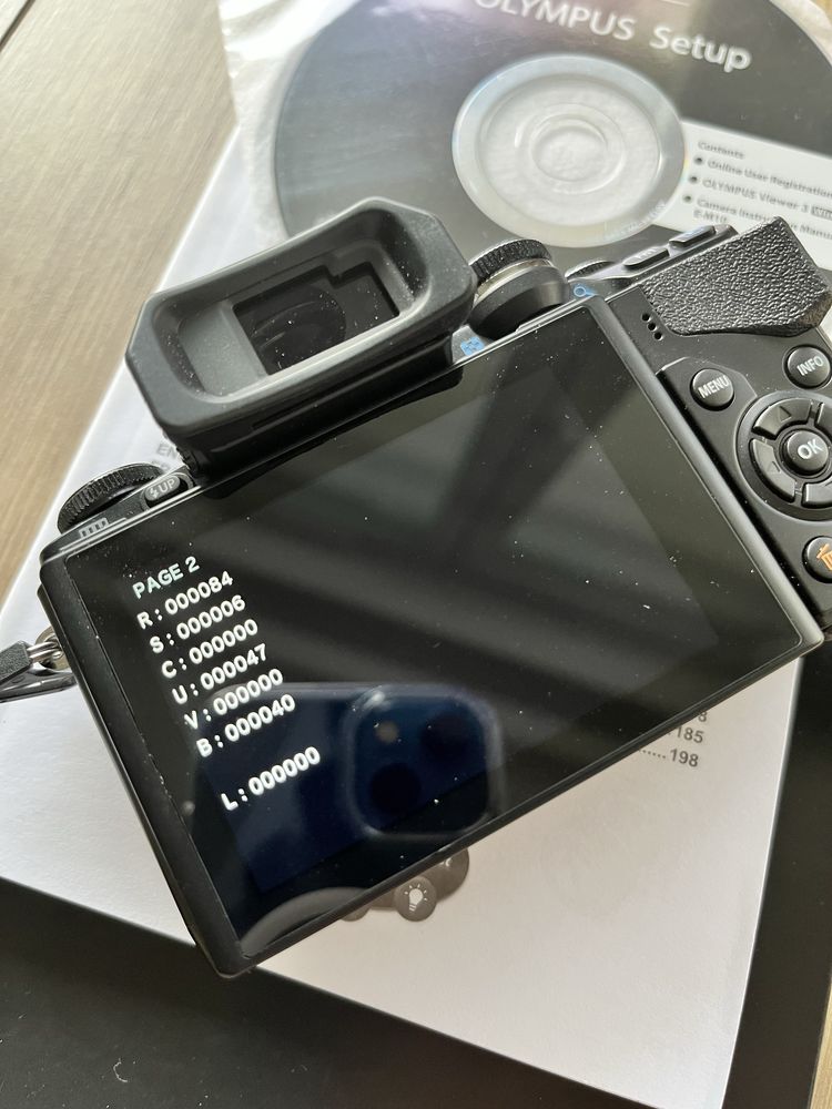 Aparat Olympus OM-D EM10 Body NOWY, Przebieg 84 wyzwoleń migawki