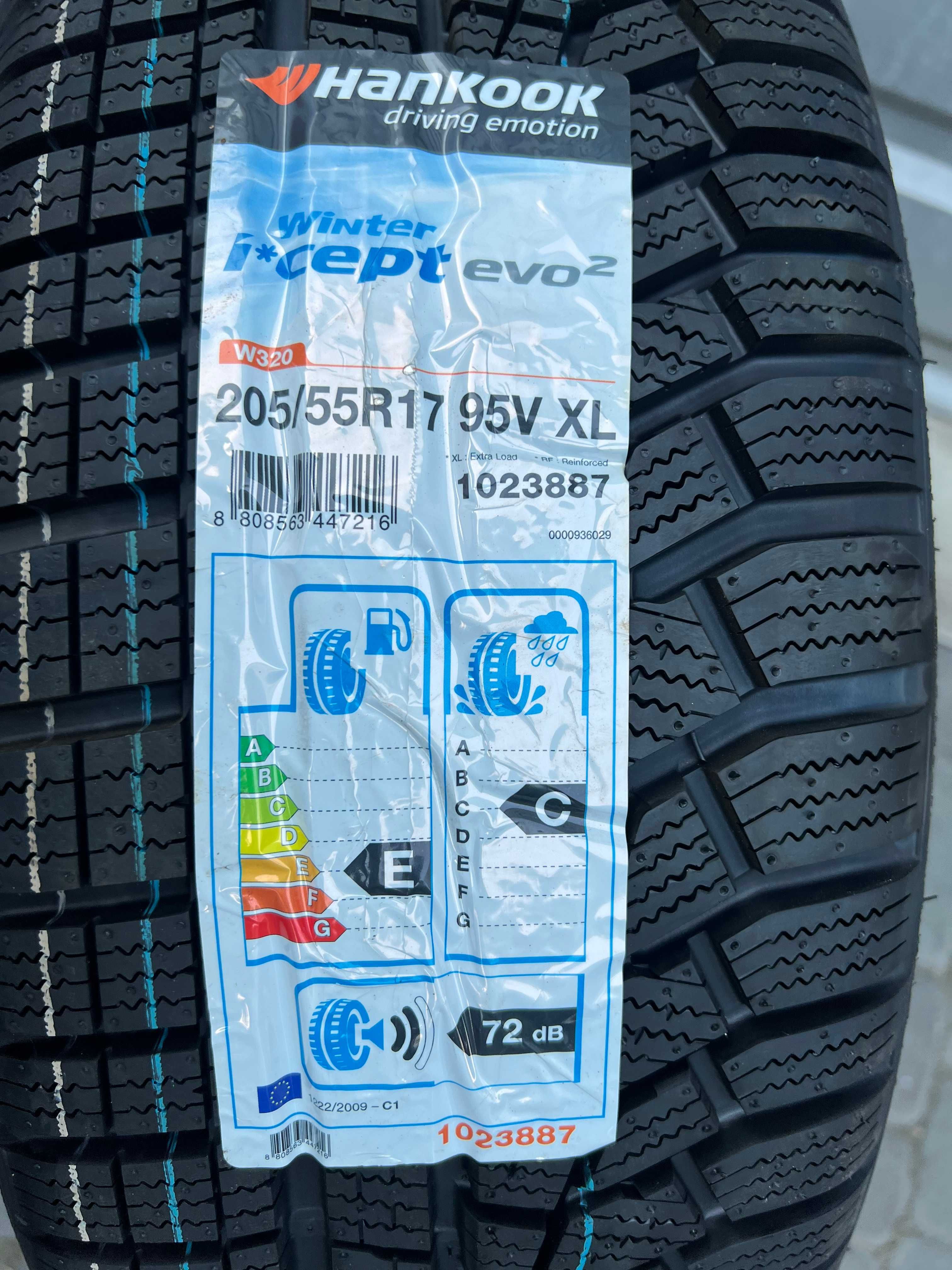 FABRYCZNIE NOWE Opony Hankook Winter I*cept EVO 2 - 205/55/17