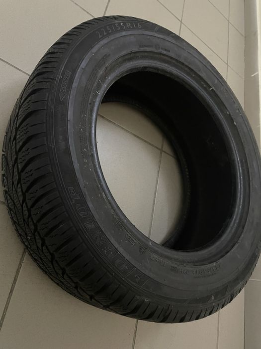 Зимова гума DUNLOP 225/55/R16 (99H M+S), в наявності 1 шина (під запас