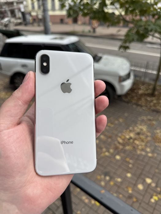 iPhone X 256gb Silver (100% акумулятор) з гарантією