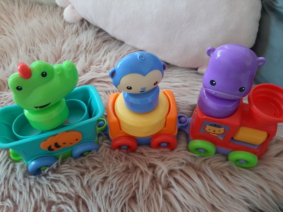 Pociąg Fisher Price, zabawka dla dzieci