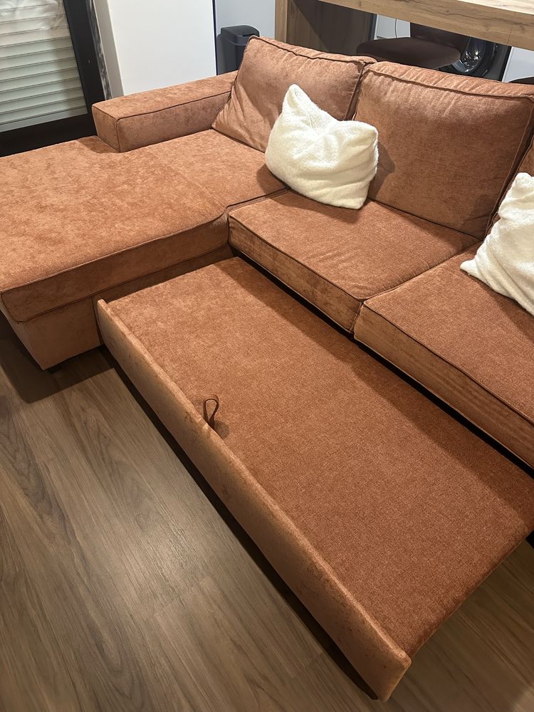 Sofá Cama Laranja