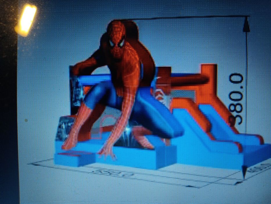 Aluguer de insufláveis  homem aranha