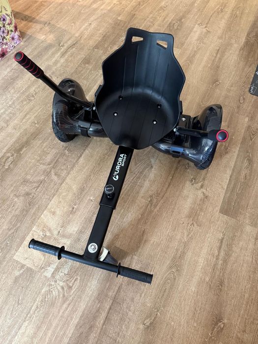 Hoverboard + Nakładka Gokart – zestaw jak nowy, użyty raz!
