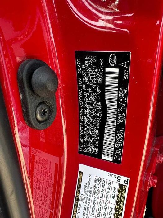 Lexus UX 2020 I покоління  250h CVT AWD Лексус Уикс Гібрид на продажі