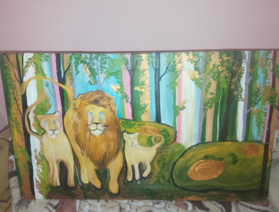 Живопис маслом леви які світяться