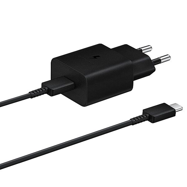 Samsung ładowarka sieciowa USB Typ C 15W PD AFC + kabel USB Typ C czar