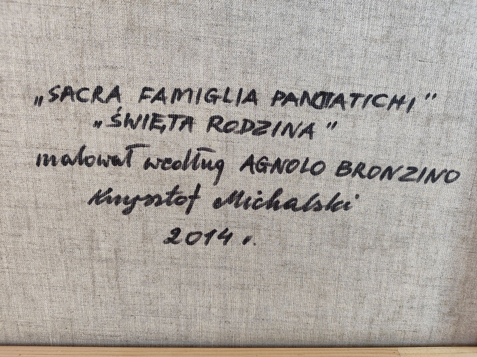 Sacra Famiglia Panciatichi - obraz