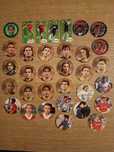 Lote tazos futebol