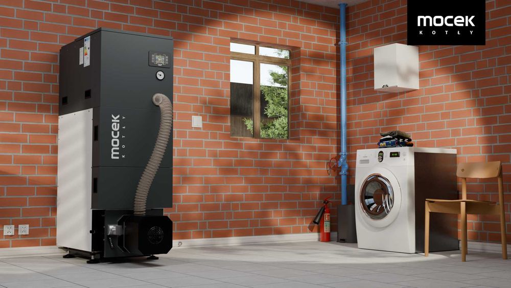 Kocioł na pellet, Moceko BIOPAL 12kW, piec dotacje OD RĘKI MOCEK ZUM
