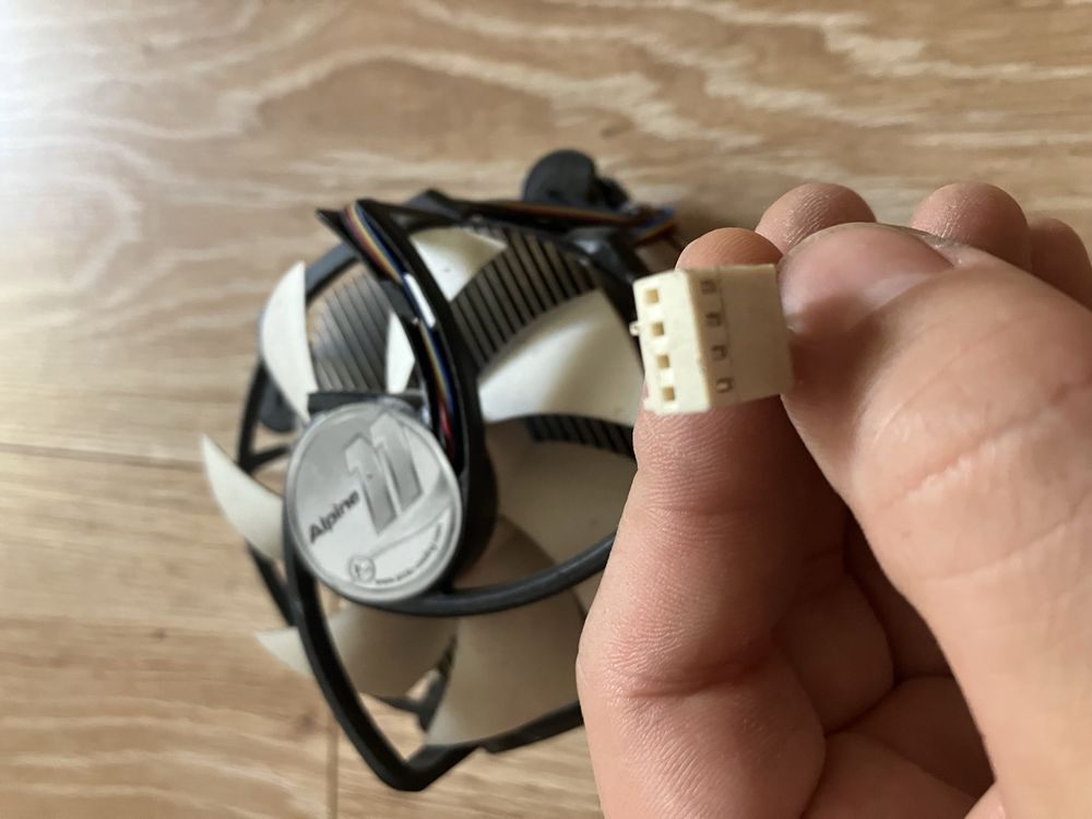 Chłodzenie CPU Alpine – aluminiowe, używane
