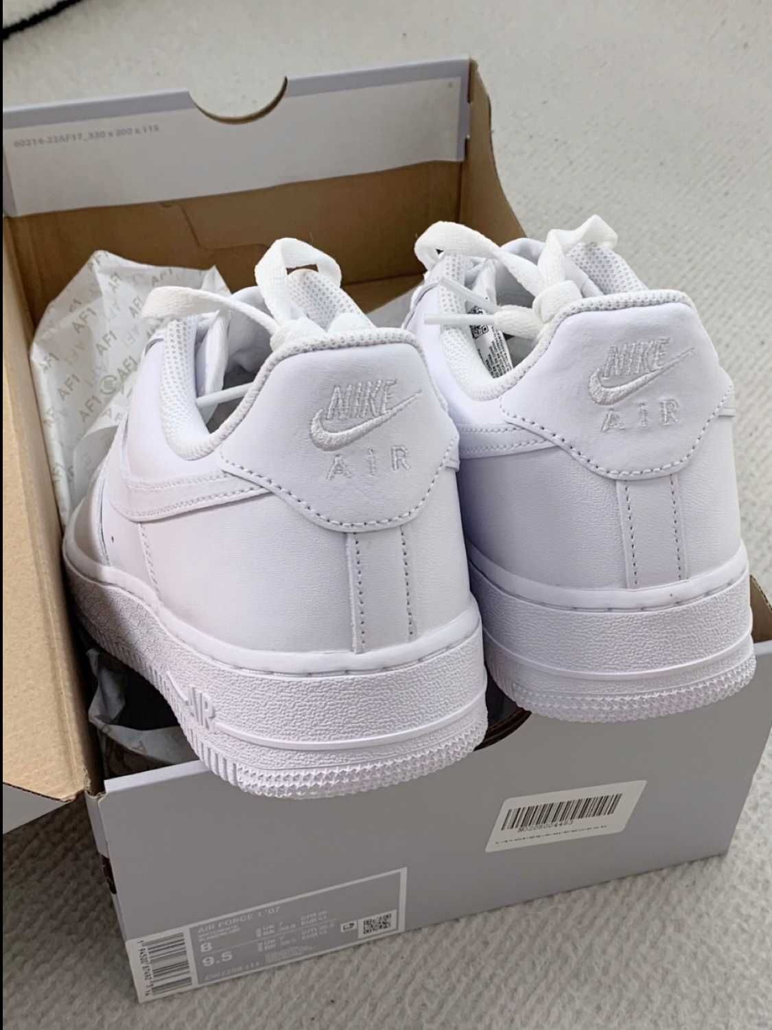 Nike Air Force 1 Low '07 White 37.5  235MM
