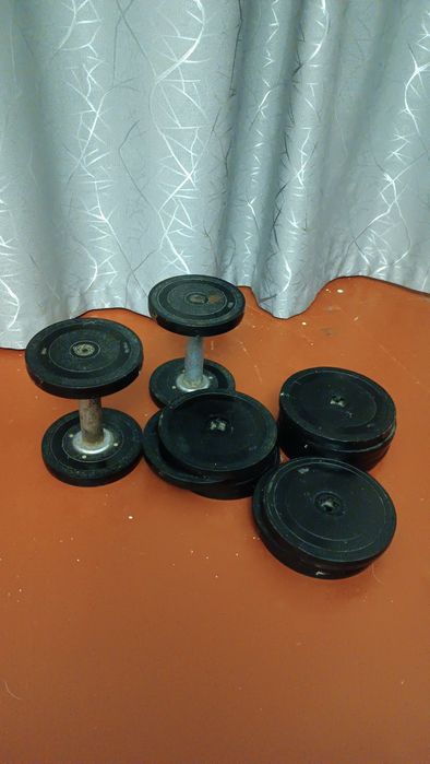 Продам гантели наборные