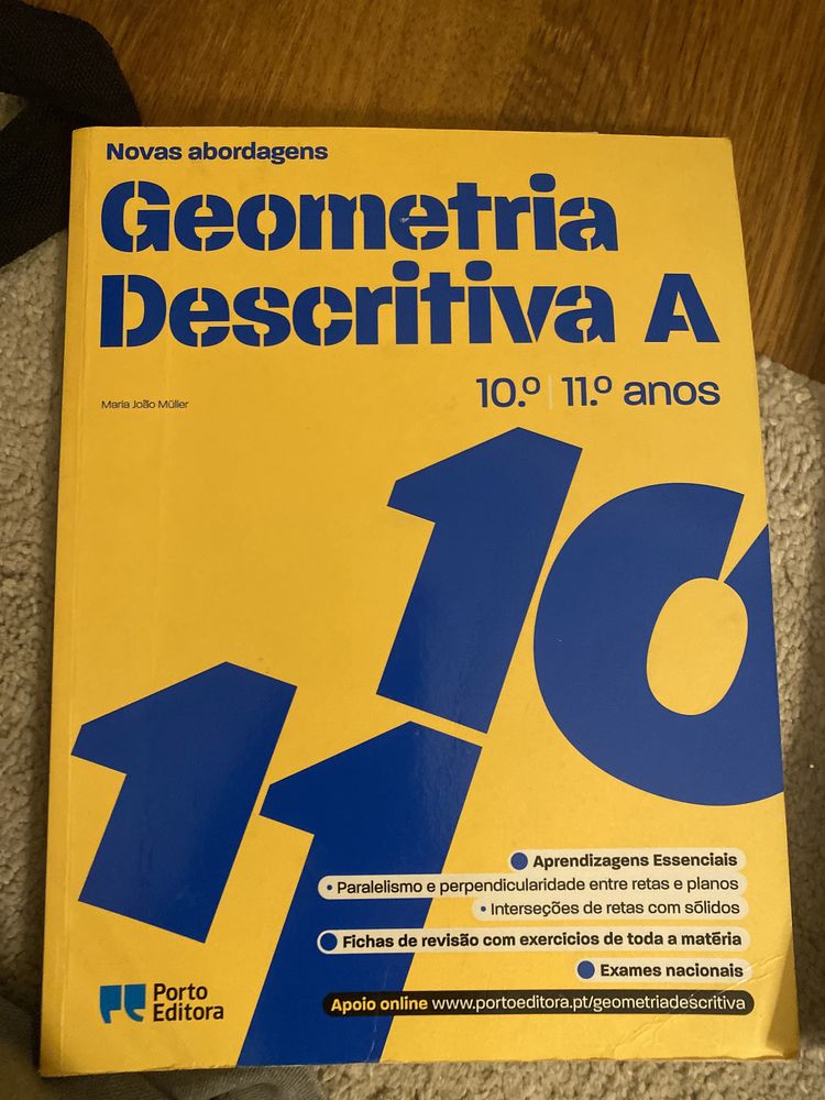 Novas abordagens geometria descritiva A (GDA) 10 e 11 ano