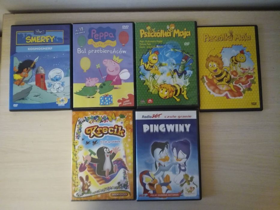 Bajki dla dzieci na płycie CD