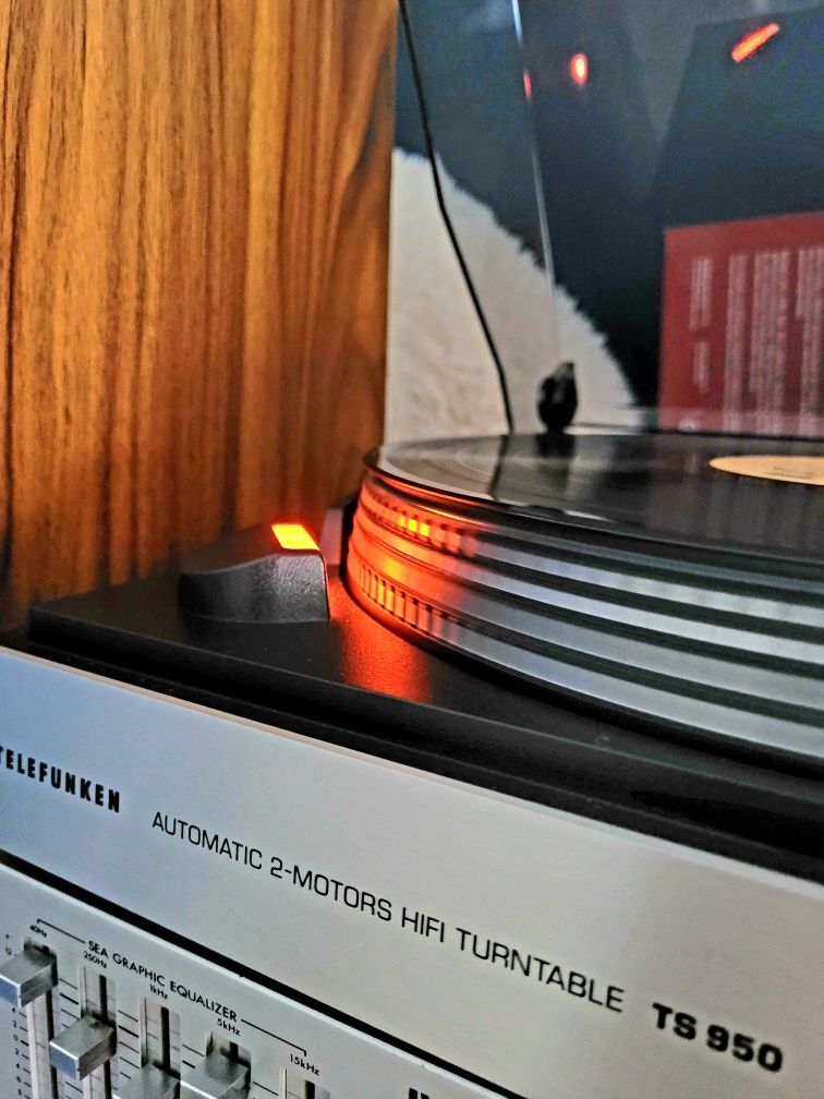 Gramofon amplituner kolumny TELEFUNKEN JVC GRUNDIG