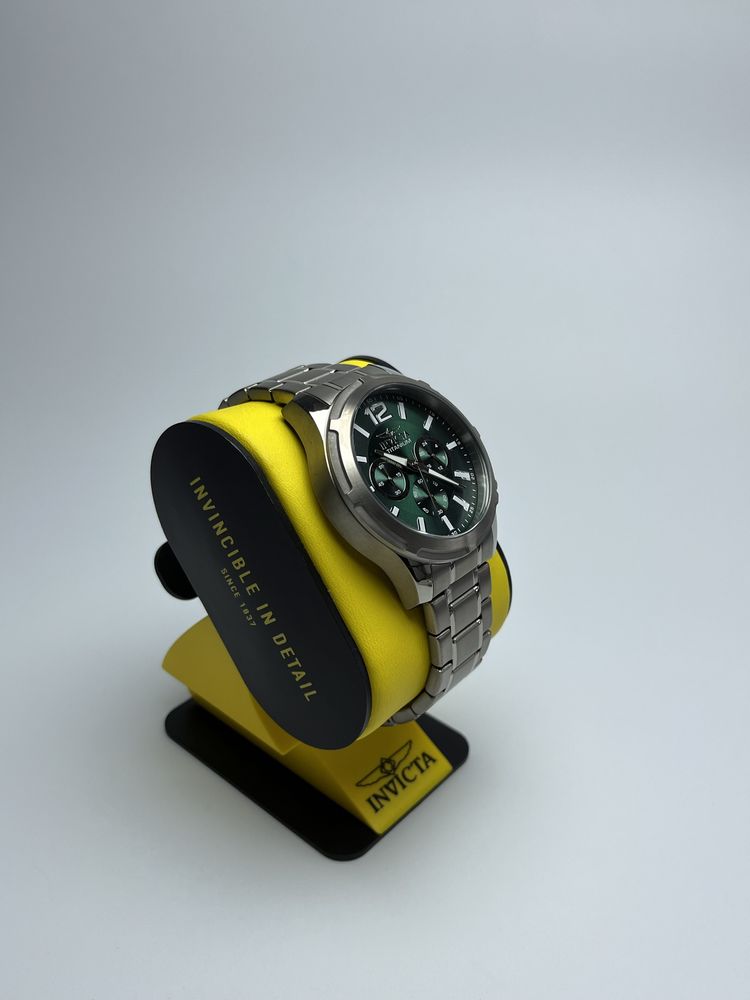 Invicta 47512, чоловічий годинник з титановим корпусом, інвікта титан