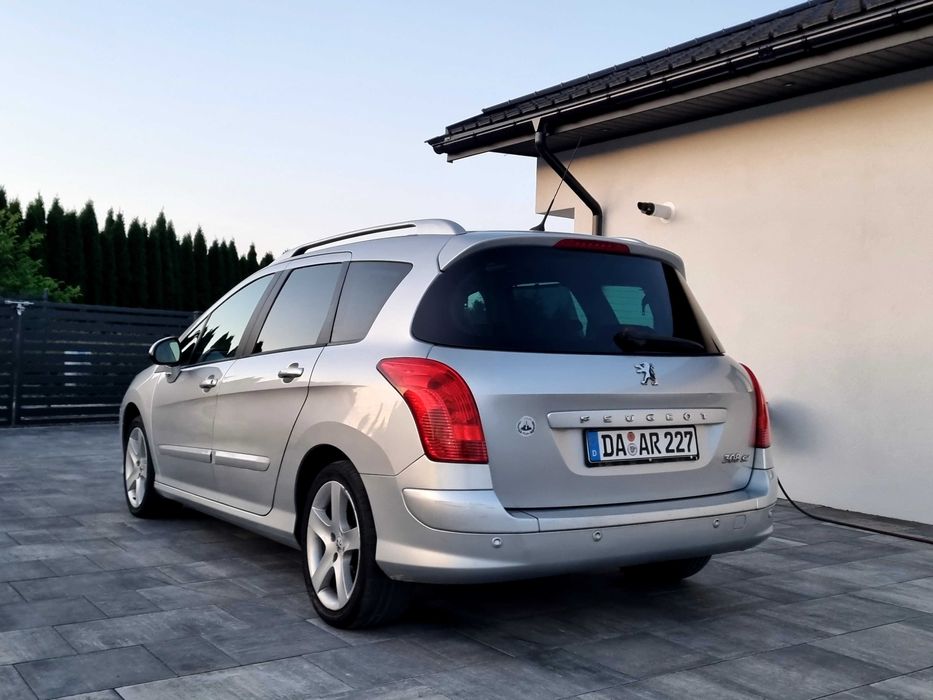 Peugeot 308/2.0HDI/136KM/Automat/7os./Skóra/Tempomat/z Niemiec