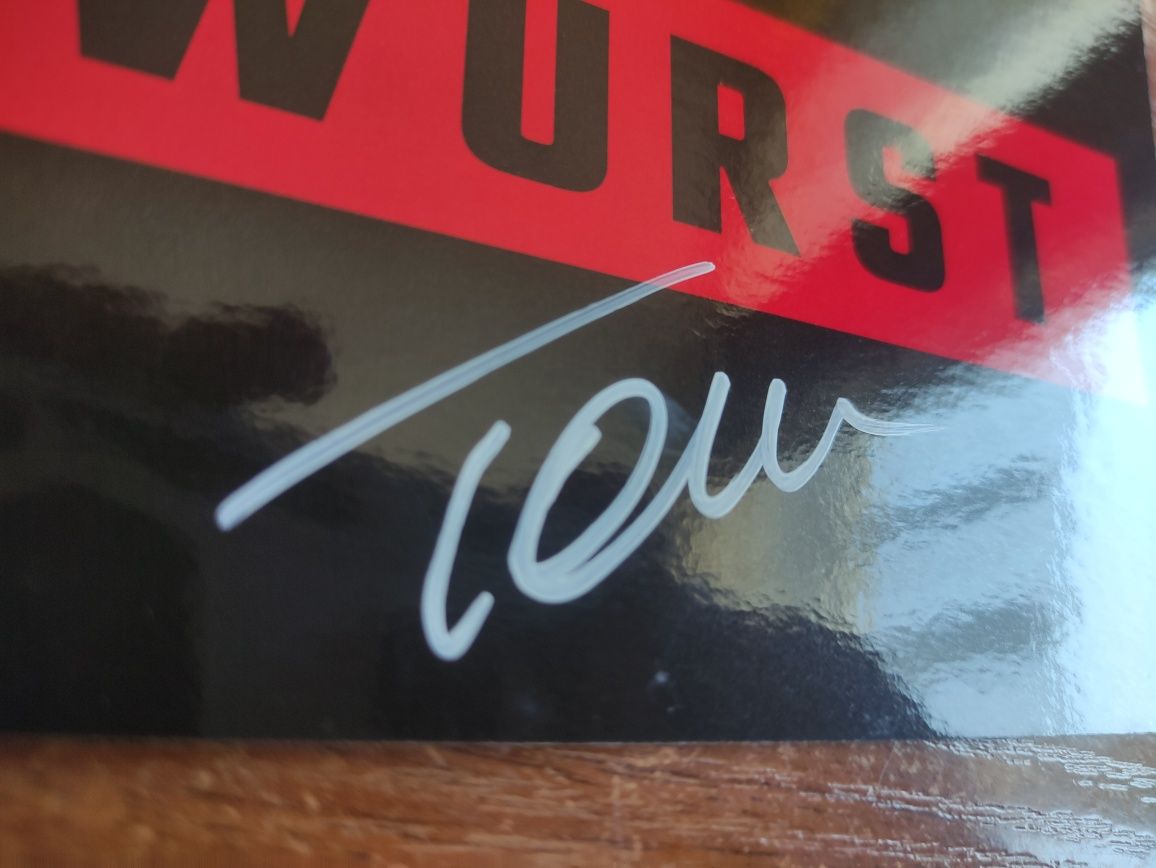 Autograf, podpis - Conchita Wurst Drag queen Thomas Neuwirth Muzyka
