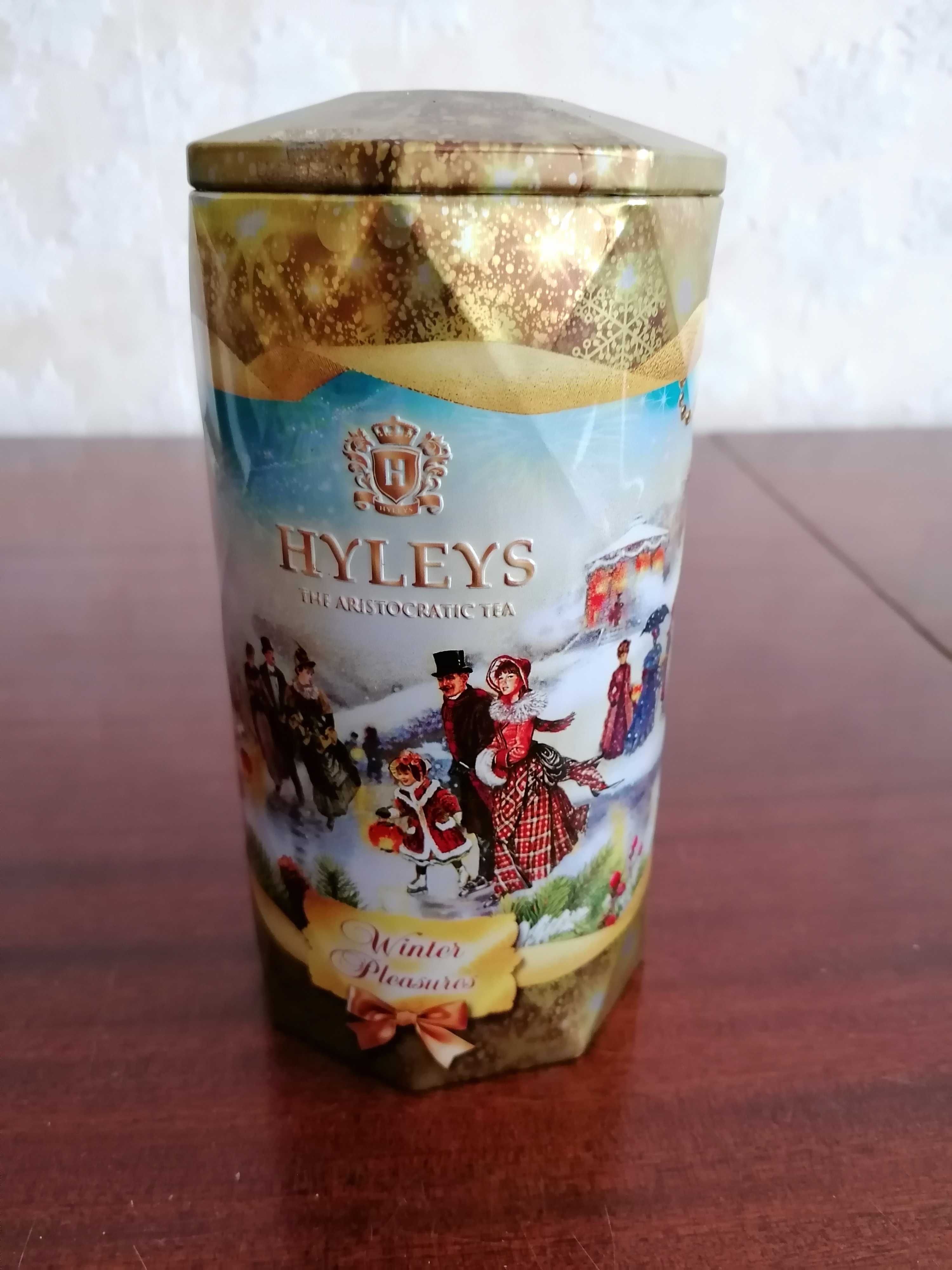 Жестяные банки от чая HYLEYS