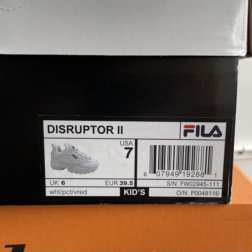 Оригинал Fila Disruptor 2 Premium 25см кроссовки фила