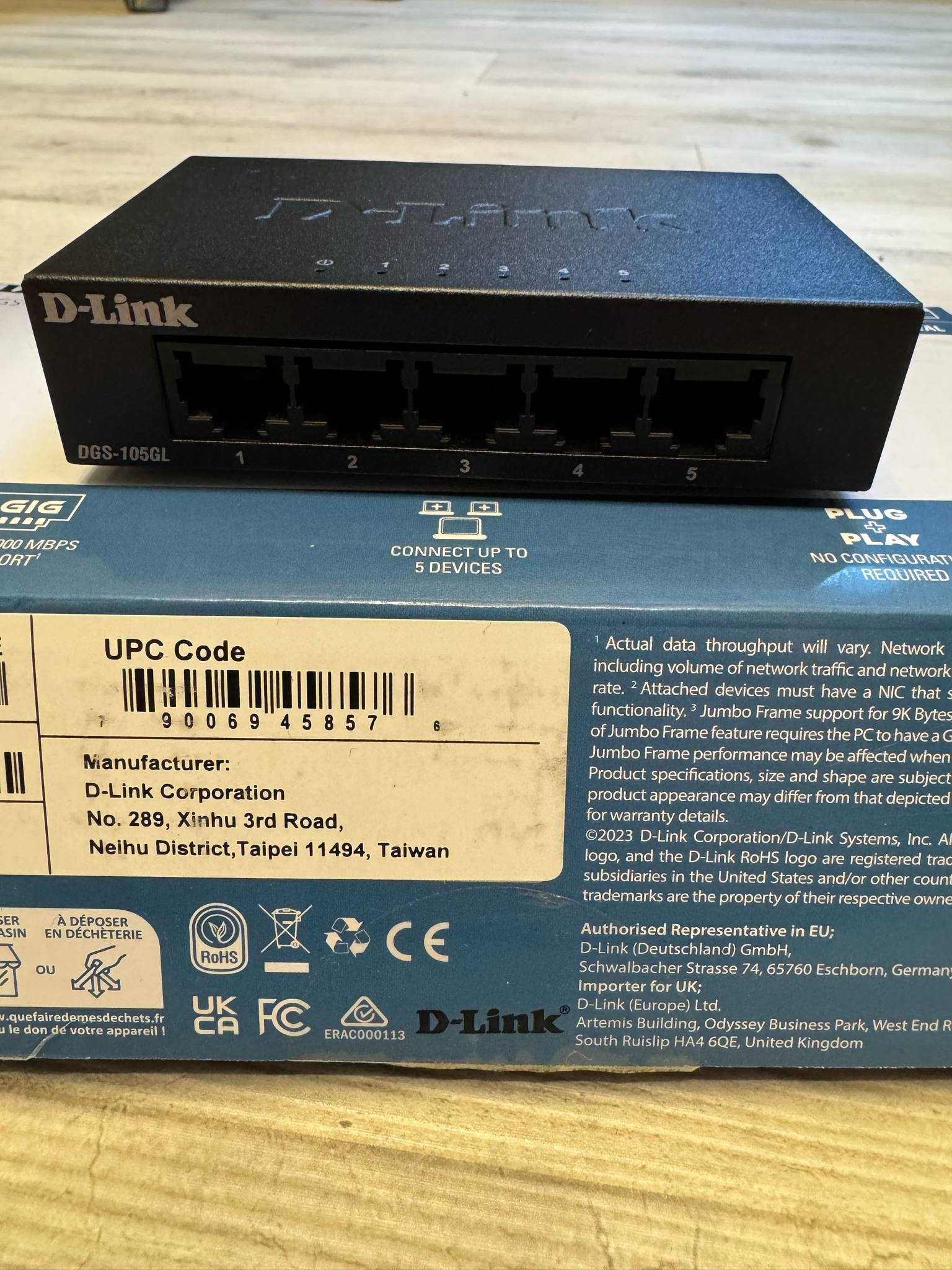Switch D-Link DGS-105GL