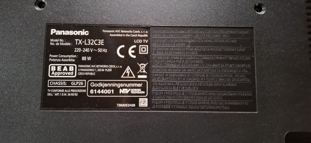 Panasonic 32 ' LCD TV