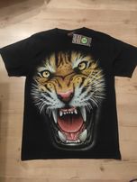 T-shirt, koszulka z nadrukiem 3D świecącym w ciemności, rozmiar M