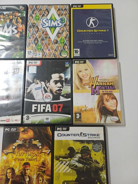 Jogos para PC DVD-ROM 8 unidades