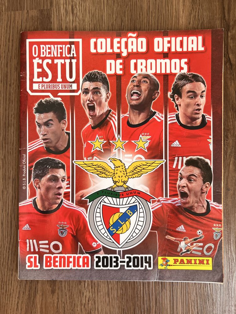 Caderneta cromos SL BENFICA 2013-14