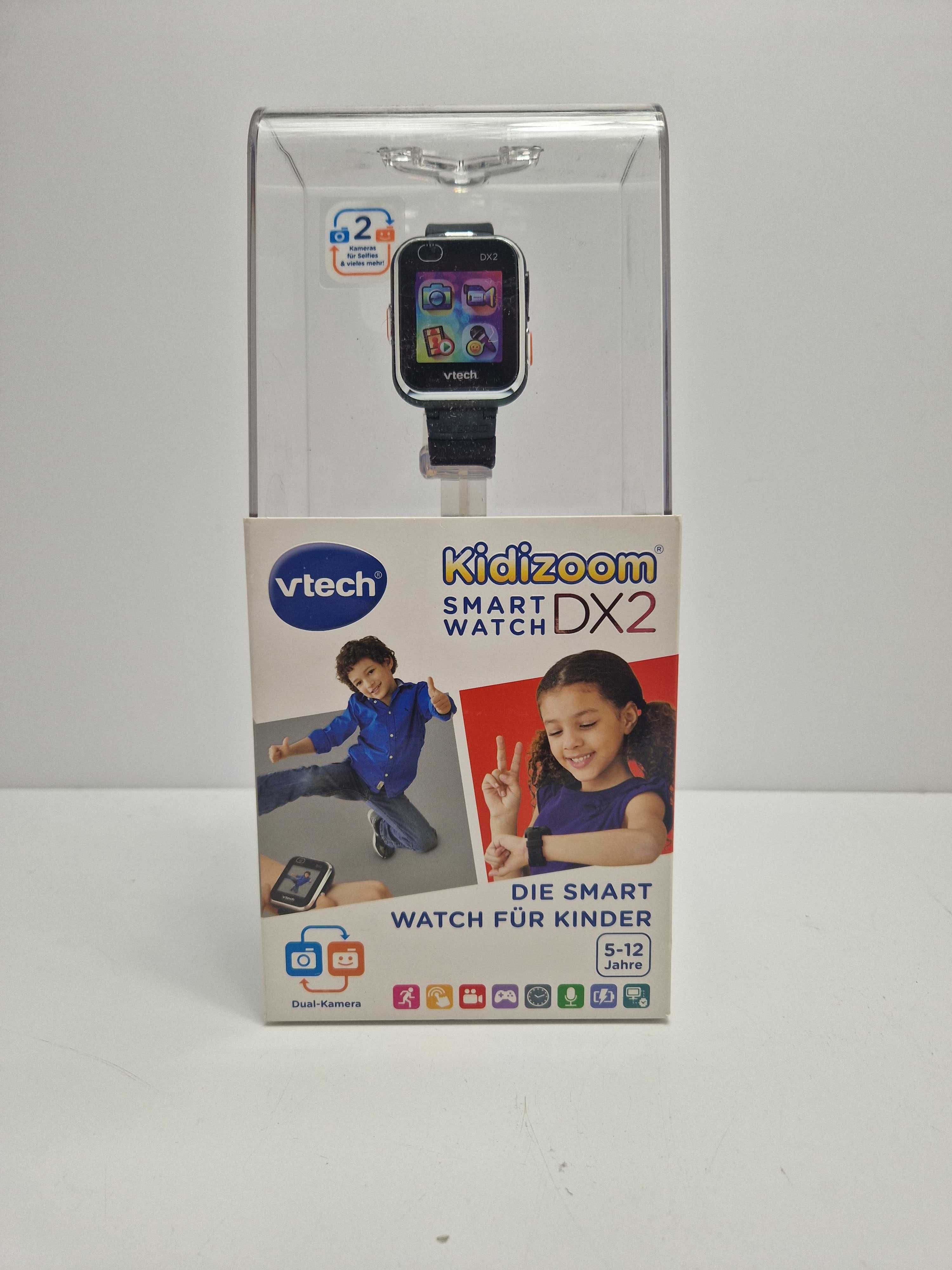 Smrtwatch dla dzieci DX2 Vtech kidizoom czarny DE