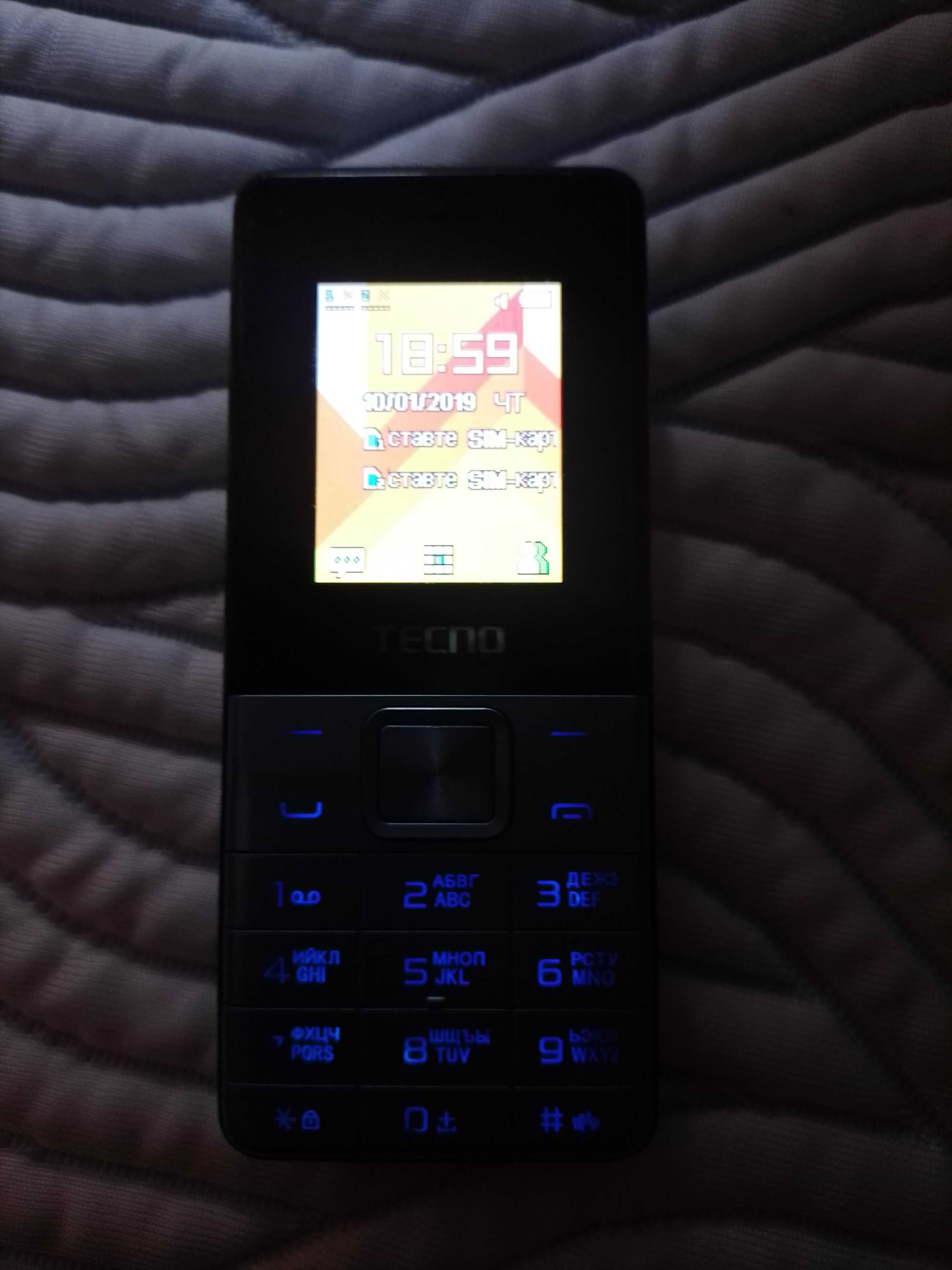 Мобільний телефон TECNO T301 Dual Sim Light Blue