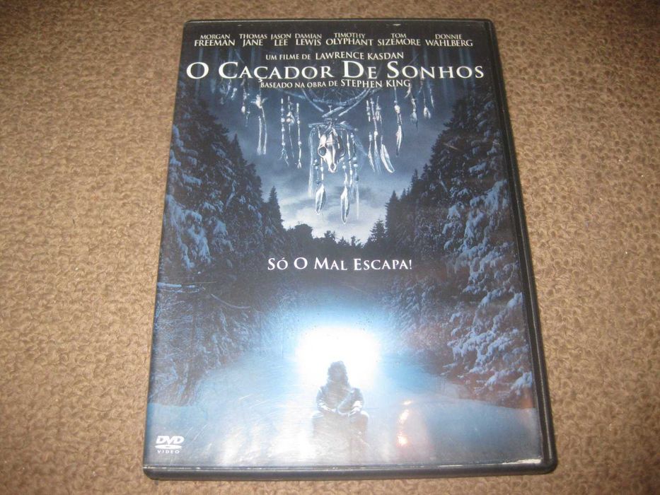 DVD "O Caçador de Sonhos" com Morgan Freeman