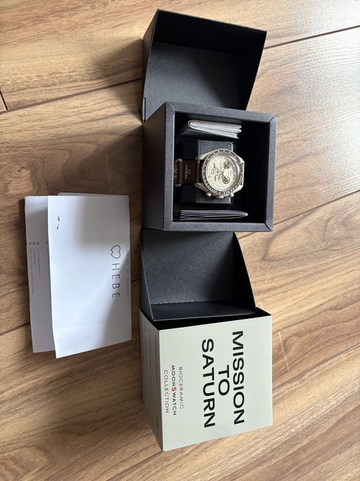 Omega x Swatch Mission to Saturn