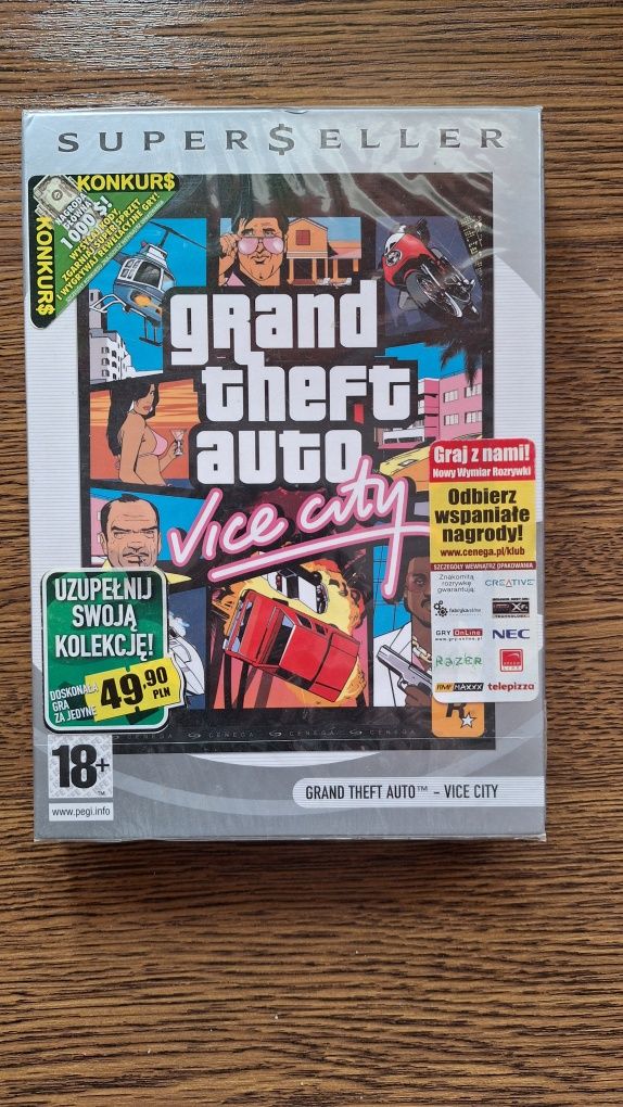 GTA Vice City PC Grand Theft Auto wersja kolekcjonerska