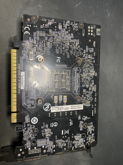 Відеокарта GIGABYTE GeForce GTX 1650 OC 4G