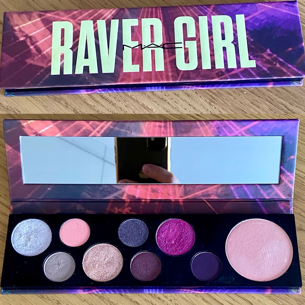 Paleta de sombras Mac Raver Girl